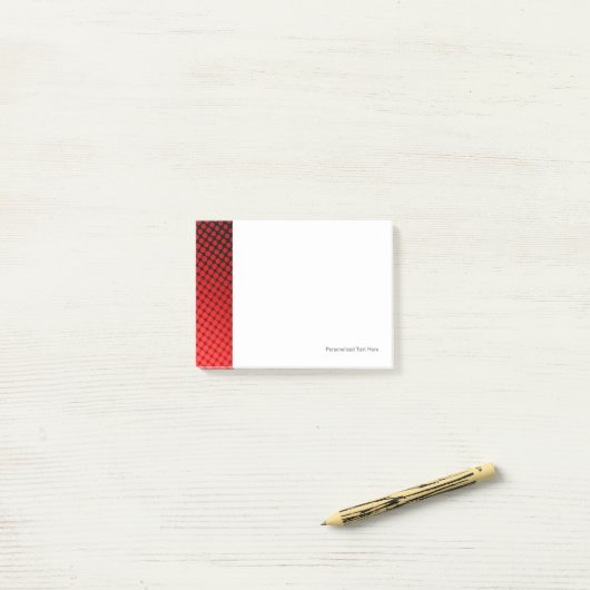 Punkt-Muster Post-it Klebezettel (Auf Schreibtisch)