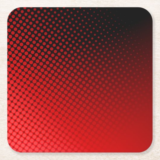 Punkt-Muster Rechteckiger Pappuntersetzer (Vorderseite)