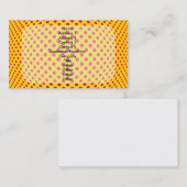 Punkt-optische Täuschung Visitenkarte (Vorne/Hinten)