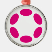 Punkt Ornament Aus Metall (Vorne)