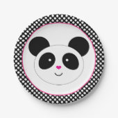 Punkt Panda Party Teller (Vorderseite)