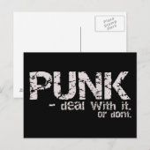 PUNKT-Postkarte Postkarte (Vorne/Hinten)