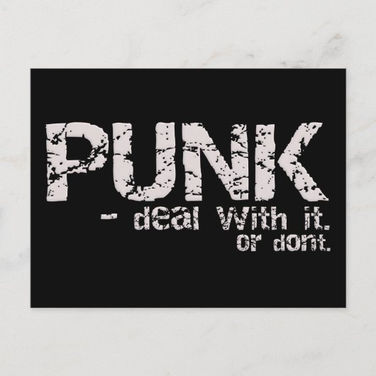 PUNKT-Postkarte Postkarte (Vorderseite)