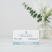 Punkt-Punkt-Punkt-Visitenkarten Visitenkarte (Stehend Vorderseite)