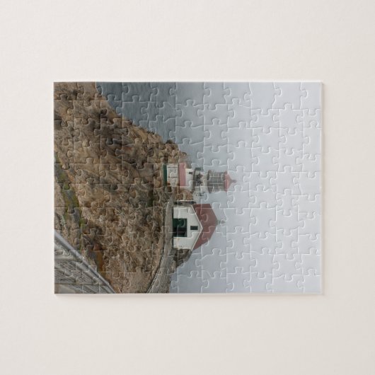 Punkt Reyes - helles Haus Puzzle (Horizontal)