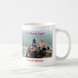 Punkt-Reyes-Licht, Kalifornien-Tasse Kaffeetasse