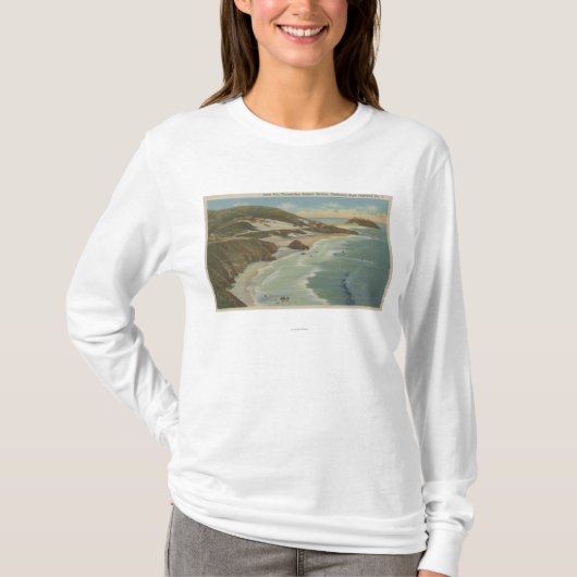 Punkt Sur, Carmel San Simeon Abschnitt, Hwy 1 T-Shirt (Vorderseite)