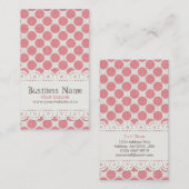 Punkt-u. Spitze-Muster-Visitenkarte Visitenkarte (Vorne/Hinten)