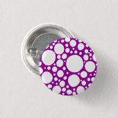 Punkt-Verrücktheit - Rückmaulbeere Button (Vorne & Hinten)