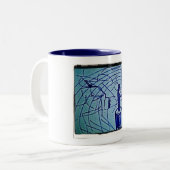PUNKT ZWEIFARBIGE TASSE (Vorderseite Links)