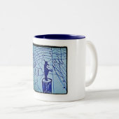 PUNKT ZWEIFARBIGE TASSE (VorderseiteRechts)