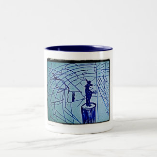 PUNKT ZWEIFARBIGE TASSE
