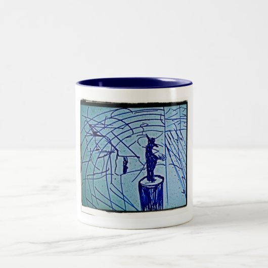 PUNKT ZWEIFARBIGE TASSE (Mittel)