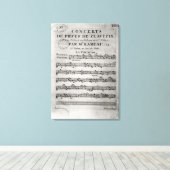 Punktbogen für "Concerts de Pieces de Leinwanddruck (Insitu (Holzboden))