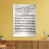 Punktbogen für "Concerts de Pieces de Leinwanddruck (Insitu (Wohnzimmer))