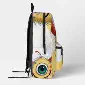 „Pünktchen das Einauge“ Bedruckter Rucksack (Links)