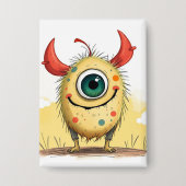 „Pünktchen das Einauge“ Button (Vorderseite)