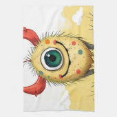 „Pünktchen das Einauge“ Geschirrtuch (Vertikal)