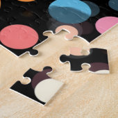 Pünktchen-Design Puzzle (Seite)