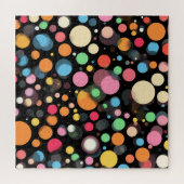 Pünktchen-Design Puzzle (Horizontal)