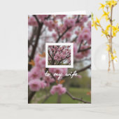 Pünktchen Frühlingsblüten Karte (Gelbe Blume)