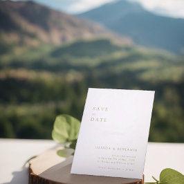 Pünktchen Grün speichern moderne minimalistische D Save The Date