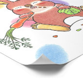 Pünktchen-Kinderzimmer-Poster Poster (Ecke)