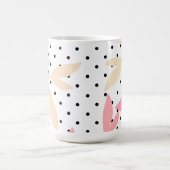 Pünktchen-Muster, 15oz Kaffeetasse (Mittel)