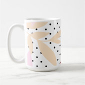 Pünktchen-Muster, 15oz Kaffeetasse (Links)