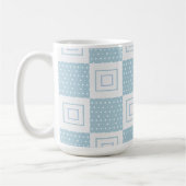 Pünktchen-Muster, 15oz Kaffeetasse (Links)