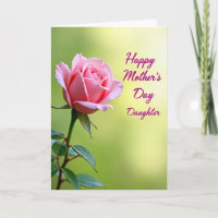 Pünktchen Rosa Blüte Familienkarte