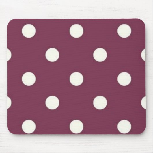 Pünktchenmuster Mousepad (Vorne)