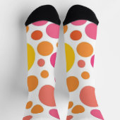 Pünktchenmuster Socken (Oben)
