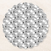 Punktdesign Vier Untersetzer (Vorderseite)