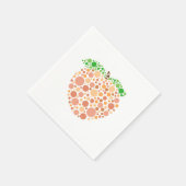 Punktdruck abziehen serviette (Ecke)