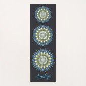 Punkte Art Design 23 Yogamatte (Vorderseite)