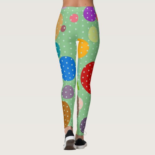 Punkte auf Leggings (Rückseite)
