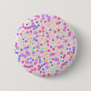 Punkte auf Rosa Button