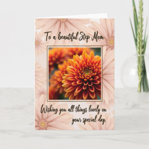 Punkte Blumen Bewunderungskarte Karte