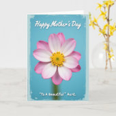 Punkte-Blumenmuster-Azure-Karte Karte (Gelbe Blume)