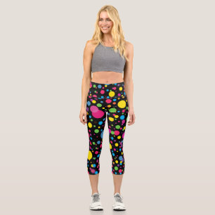 Punkte Capri Leggings