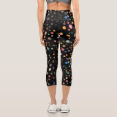 Punkte Capri Leggings (Rückseite)