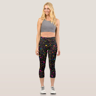 Punkte Capri Leggings