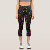 Punkte Capri Leggings (Vorderseite)