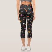 Punkte Capri Leggings (Rückseite)