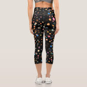 Punkte Capri Leggings (Rückseite)