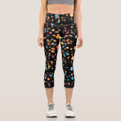 Punkte Capri Leggings (Vorderseite)