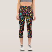 Punkte Capri Leggings (Vorderseite)