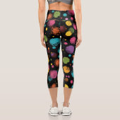 Punkte Capri Leggings (Rückseite)