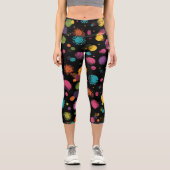 Punkte Capri Leggings (Vorderseite)